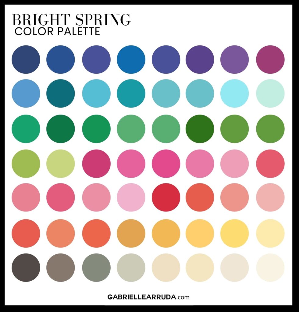 bright spring palette