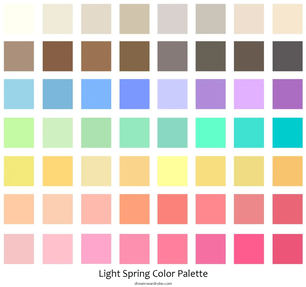 light spring palette